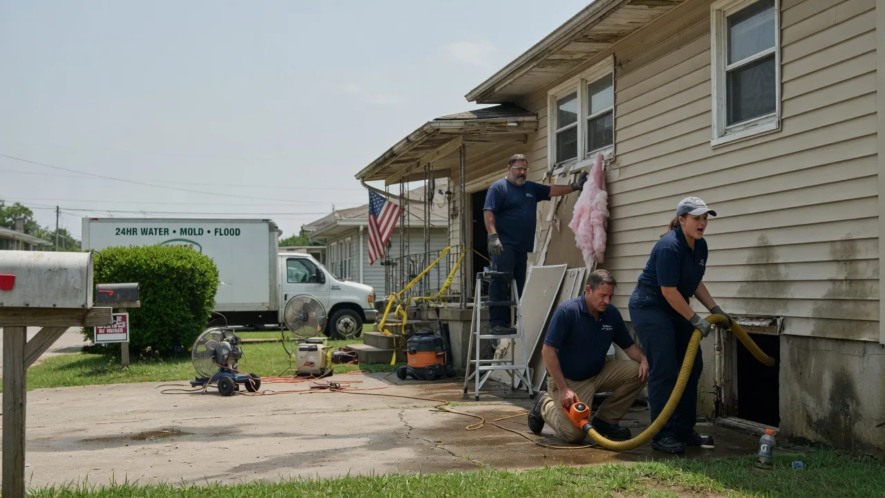 Water Damage Repair in Iola, KS near me